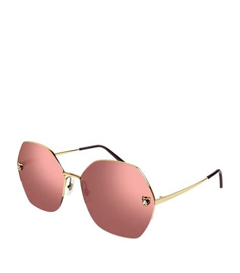 cheap round cartier glasses|cartier panthere glasses round.